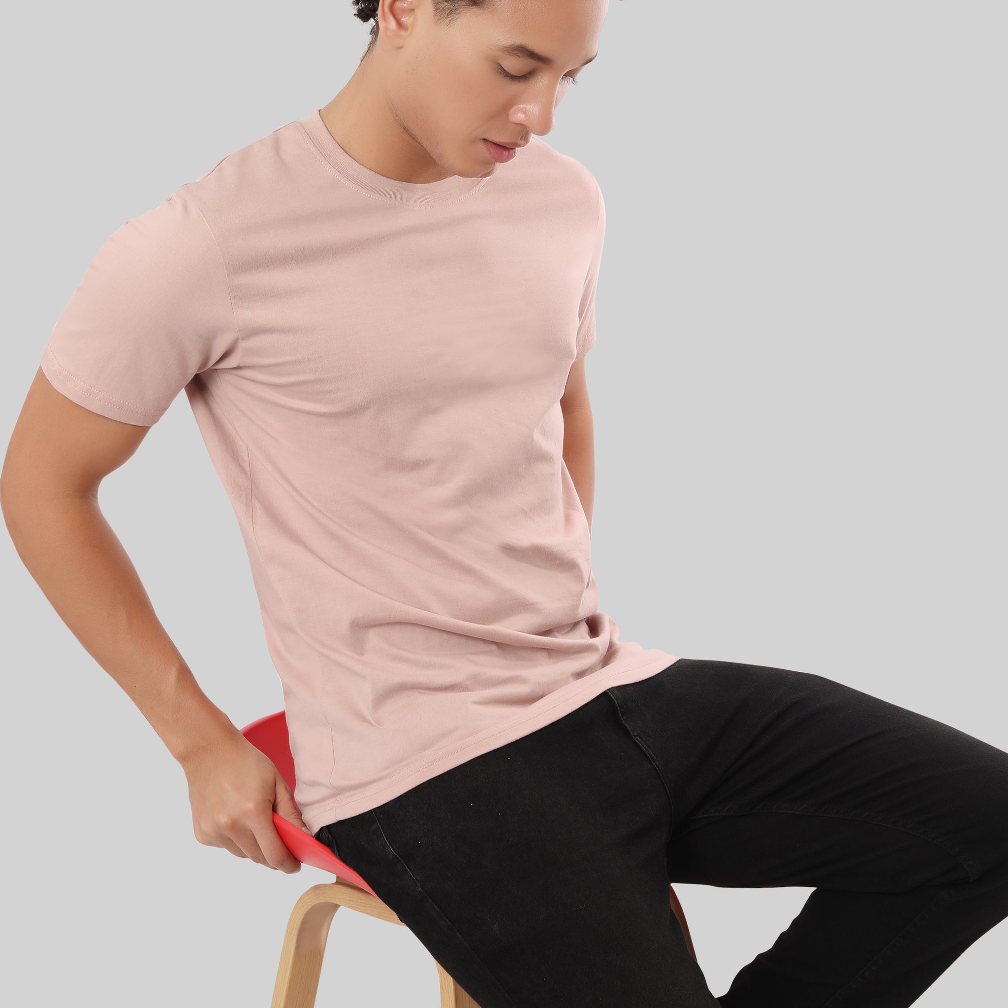 All-Day Lounge T-Shirts - Rose Water