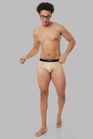 Bionic Bamboo Briefs - Beach Sand