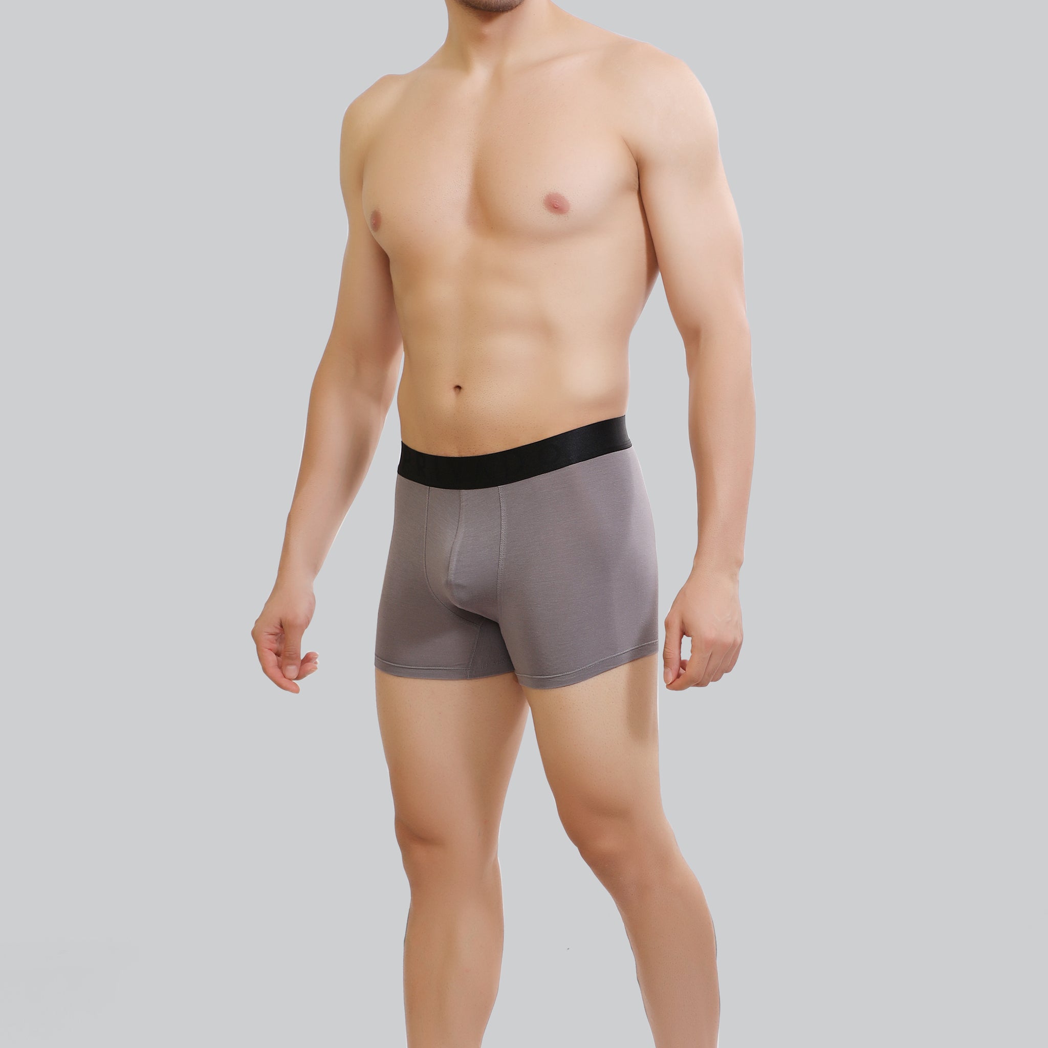 Plush Modal Trunks - Mineral Grey