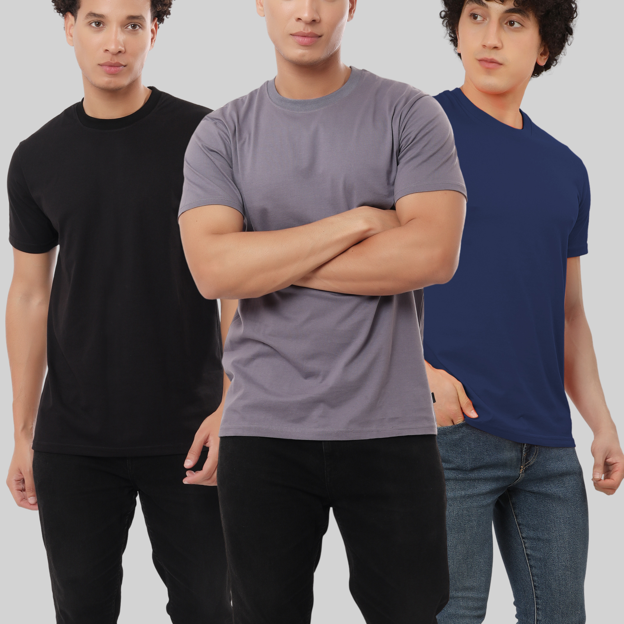 T-SHIRT COMBO OF 3 -MIDNIGHT CLUB